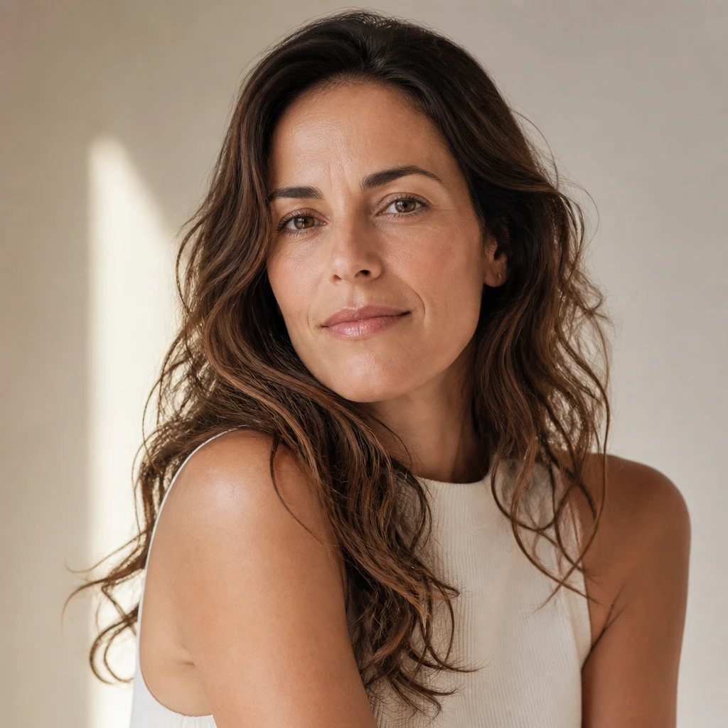 Retrato ilustrativo de Joana, 41 anos, Setúbal, Portugal